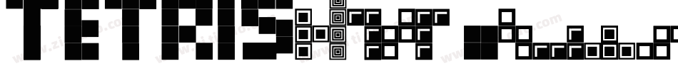Tetris Blocks字体转换